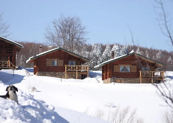 Hotell Sfendamos Wood Village Agios Pavlos (Imathia)